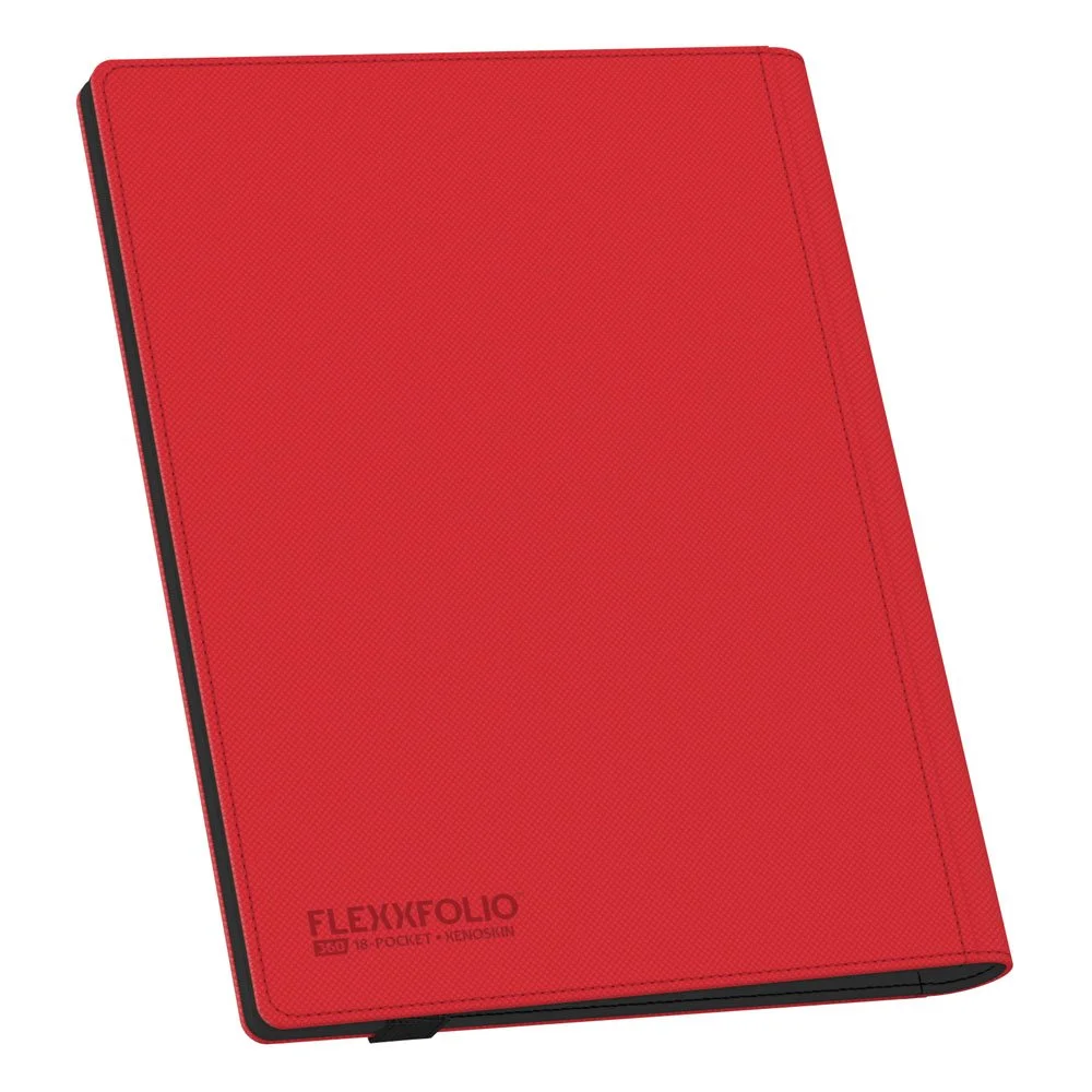 Ultimate Guard Flexxfolio (360 double-sleeved cards) 18-Pocket 70 x 94 mm Xenoskin - Red